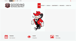 Desktop Screenshot of goodingschools.org